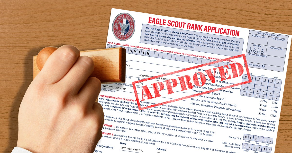 Eagle Scout rank application process Chief Seattle Council