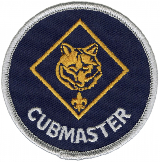 Cubmaster shoulder patch