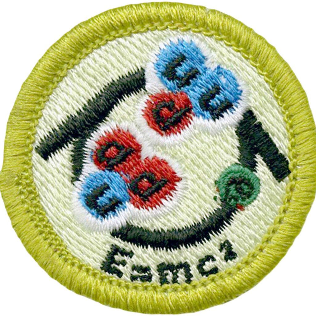 Nuclear Science Merit Badge Emblem